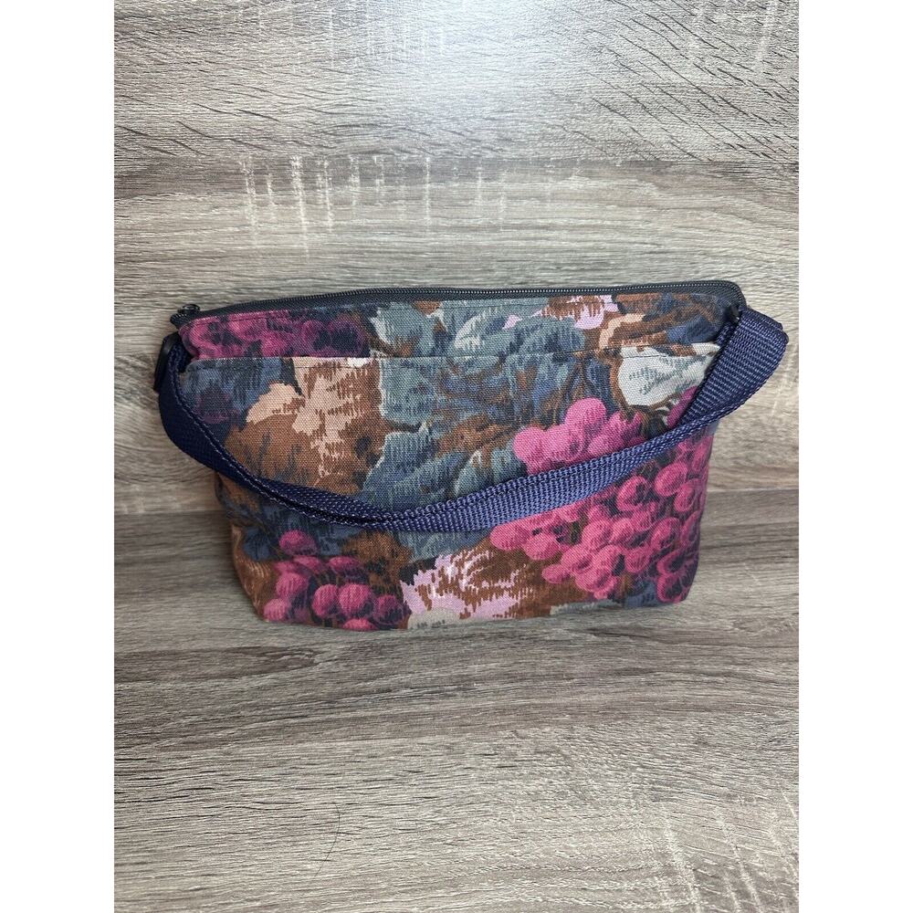 VTG Cool Tote Insulated Lunch Bag Beverage Cooler Canvas Floral USA Made